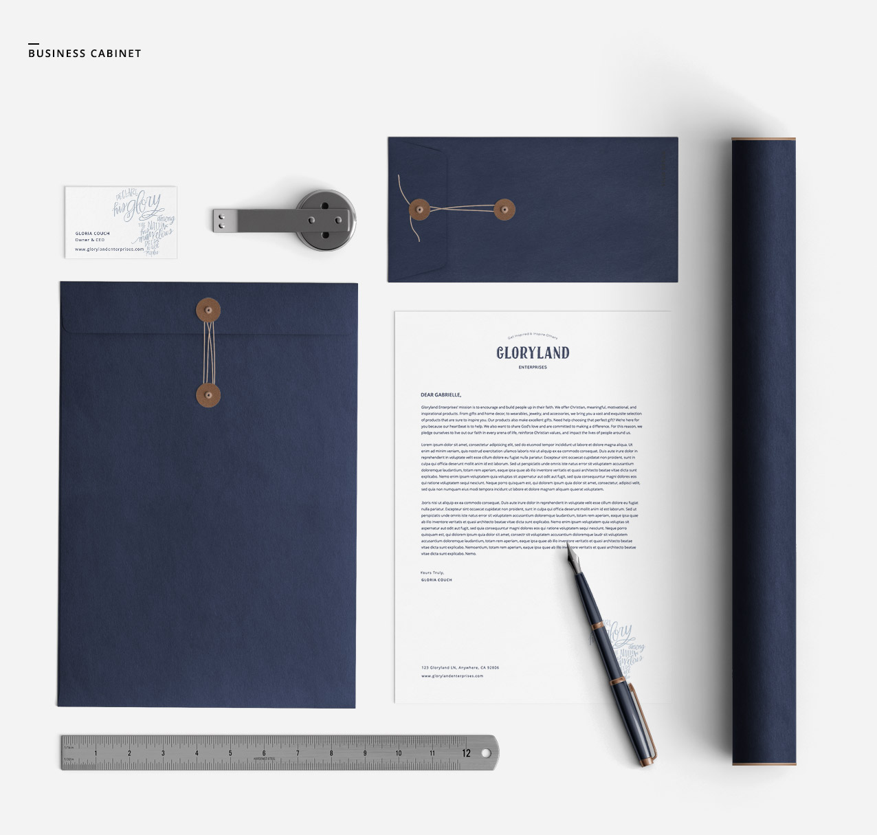 Gloryland Enterprises Business Cabinet