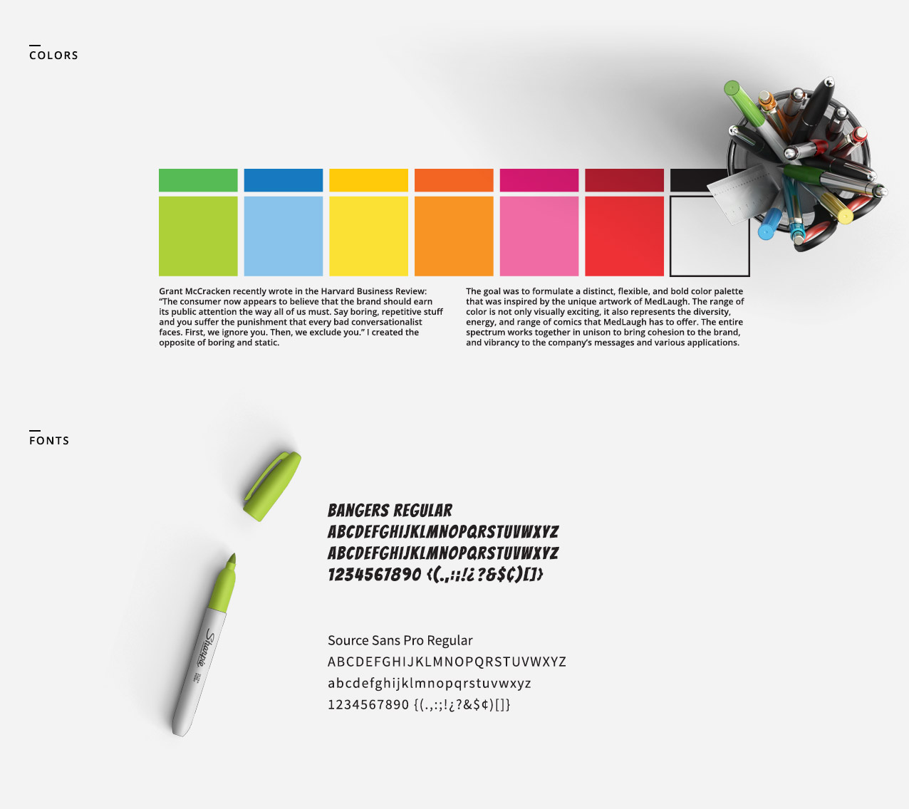 MedLaugh Visual Identity