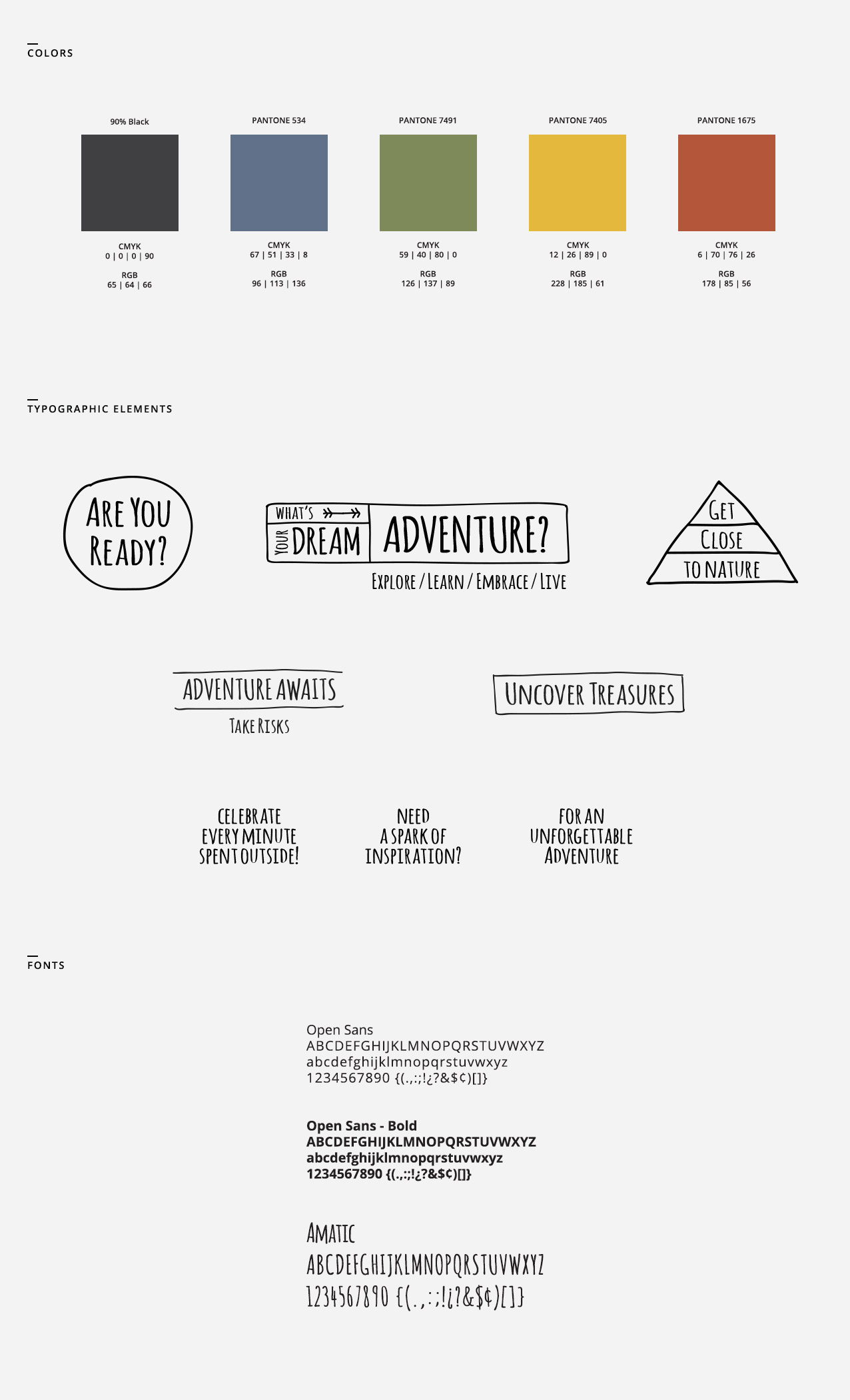 Lite Camping Visual Identity